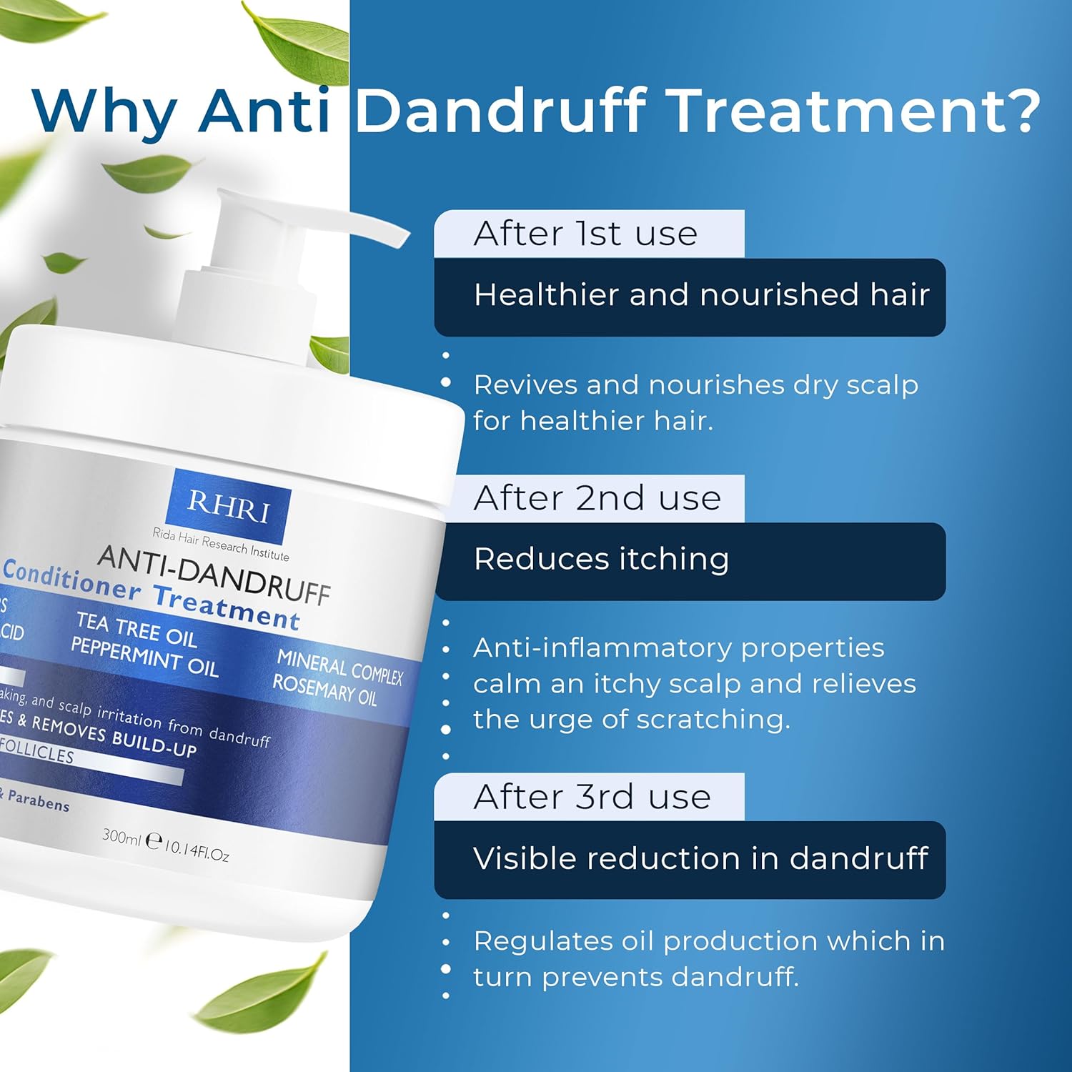 Anti Dandruff Deep Conditioner with Tea Tree Oil