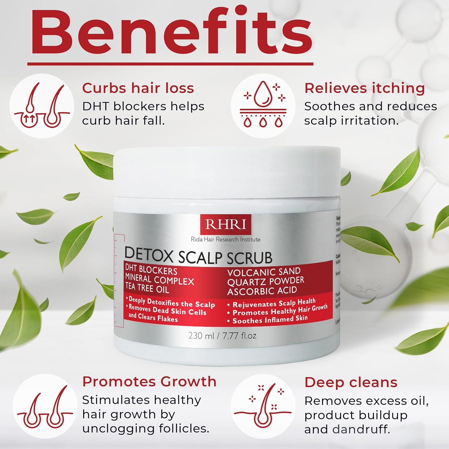 Detox Pre Shampoo Scalp Scrub