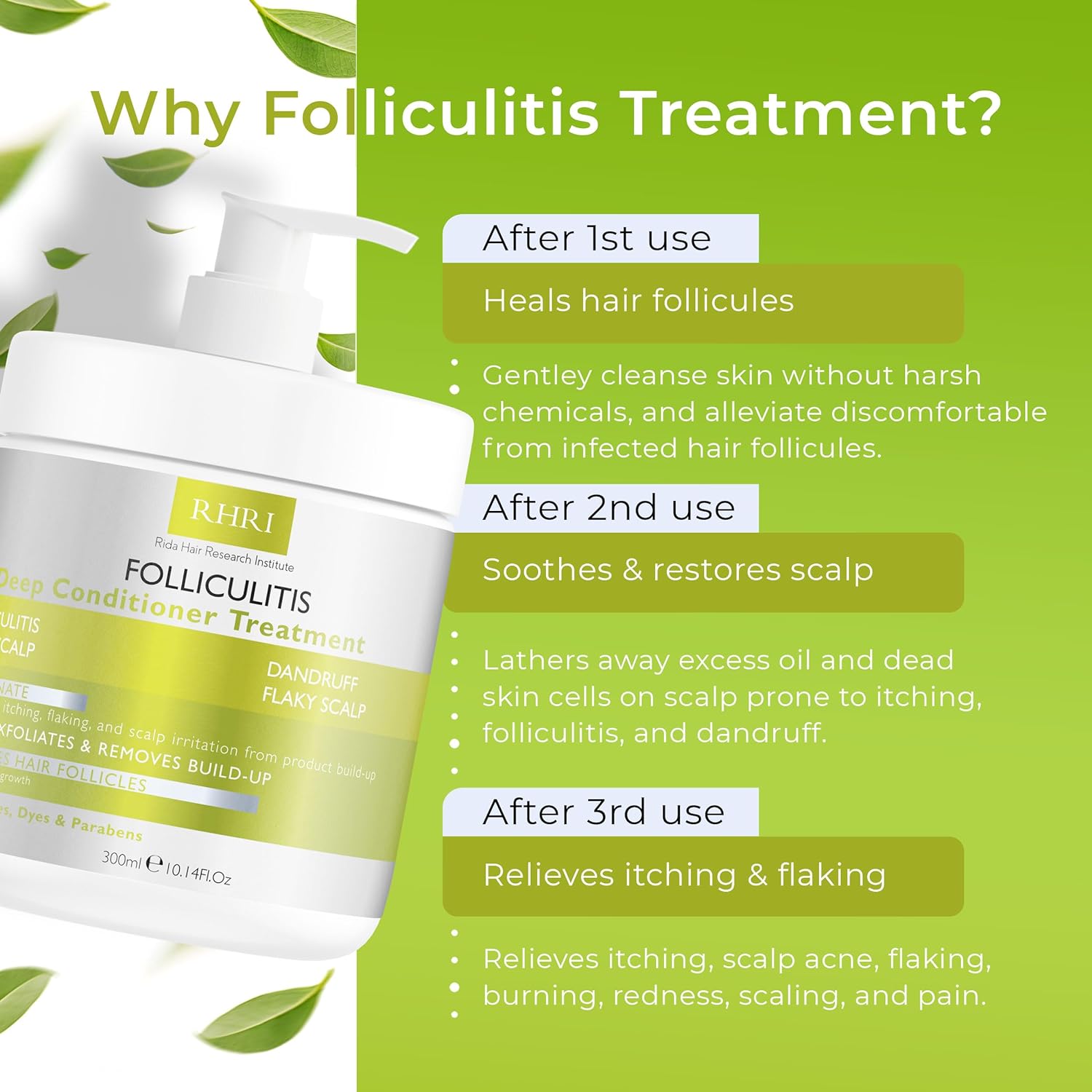 Folliculitis Deep Conditioner Treatment