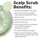 Apple Cider & Sea Salt Green Scalp Scrub (0749666975924)